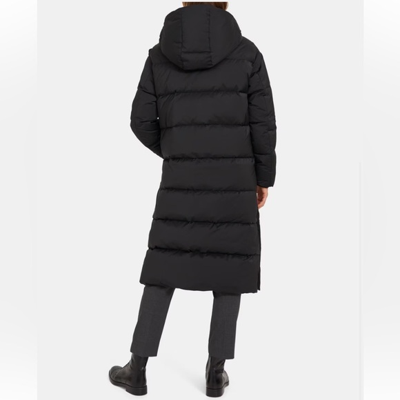 Theory Side-Button Puffer Coat in City Poly NWT - Picture 3 of 5